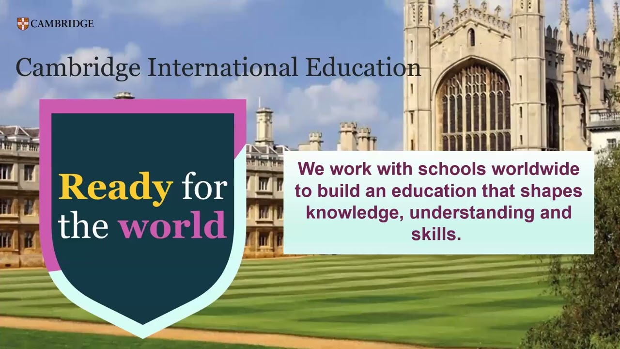 International Education – Cambridge Curriculum