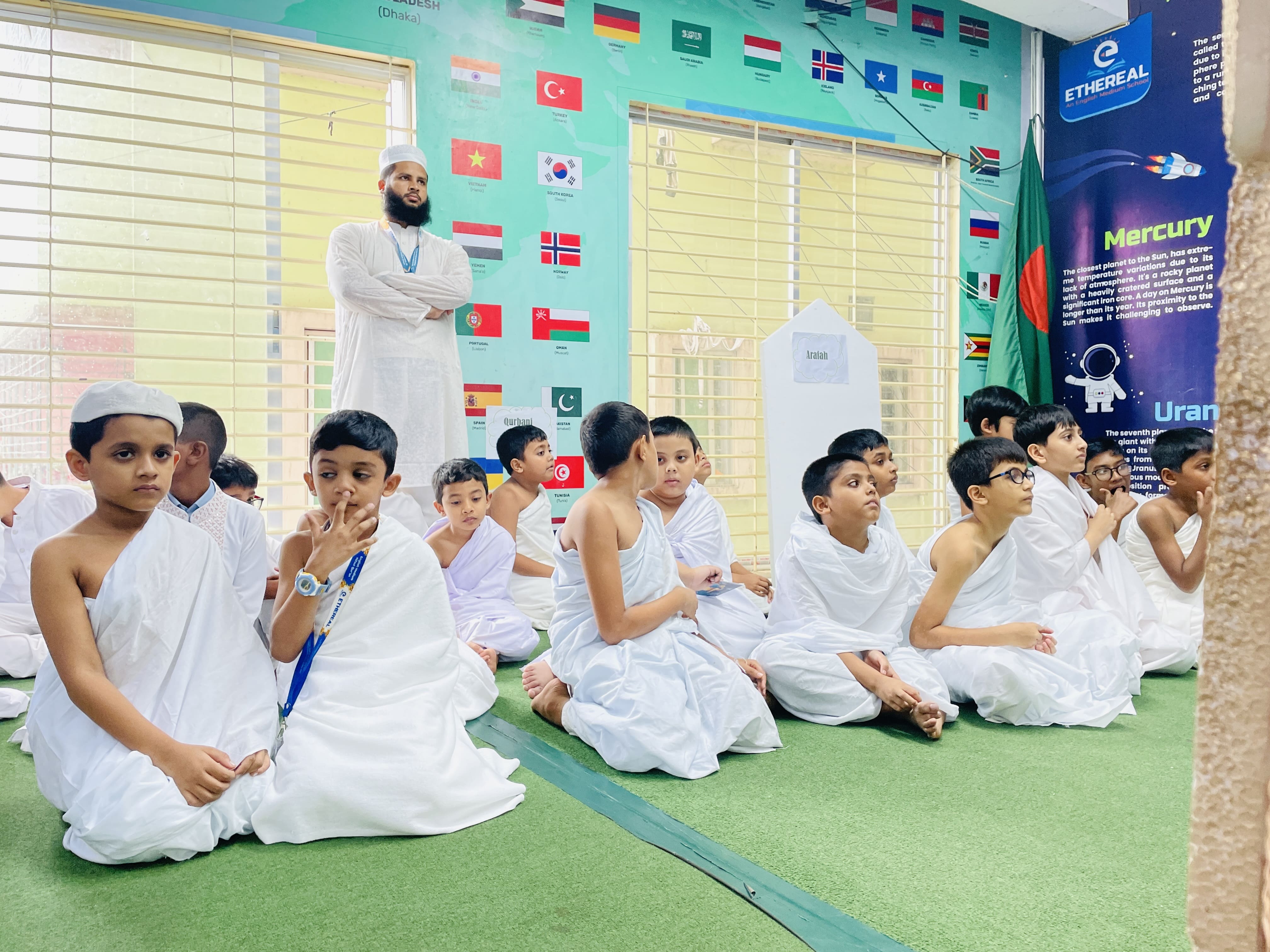 Learning Hajj by activity 